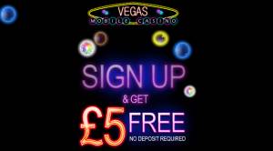 Mobile Casino £5 Free