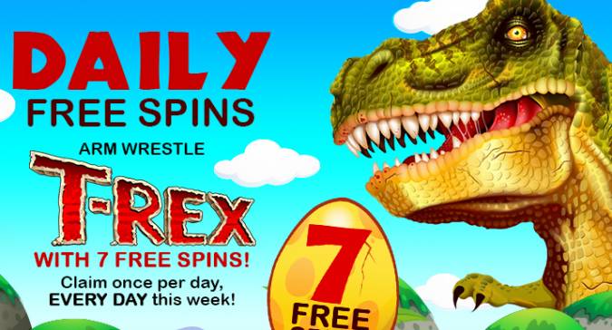 Slots of vegas t-rex