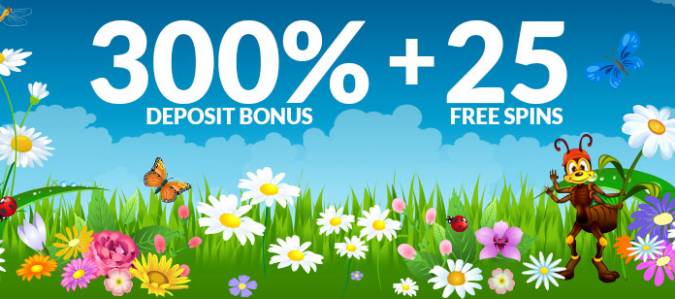 Ruby Slots Casino - 300% No Rules Bonus + 25 FS on Small Fortune