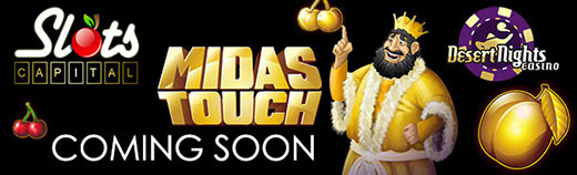 Desert Nights Casino - 300% Bonus up to $1500 on Midas Touch
