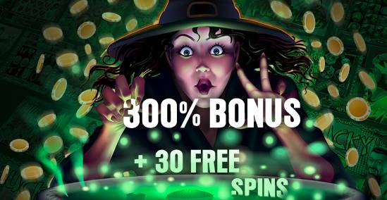 Fair Go Casino - 300% Bonus + 30 Free Spins on Witch's Brew