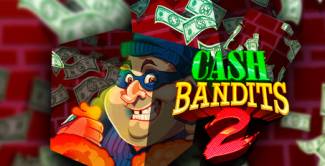 Slotastic Casino - 50% Bonus + 14 FS on Cash Bandits 2 July 2017