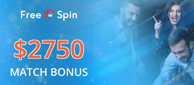 Free Spin Casino - Exclusive 275% Welcome Bonus up to $2750