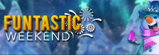 Slotastic Casino - 77% Weekend Bonus up to $375 + 77 Free Spins on Snowmania