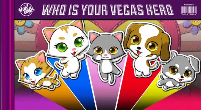 Slots of Vegas Casino - 325% No Max Bonus + 50 Free Spins on Purrfect Pets