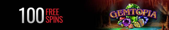 Casino Extreme - 100 Free Spins Bonus Code on Gemtopia (this weekend only)