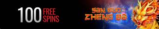 Casino Extreme - 100 Free Spins Bonus Code on San Guo Zheng Ba (this weekend only)