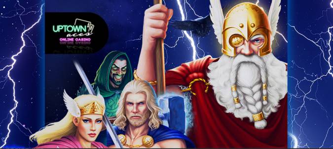 Uptown Aces Casino - Deposit $25 and Get 100 Free Spins on Asgard