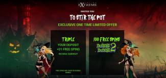 Casino Extreme - Exclusive 100 No Deposit Free Spins Bonus Code on Bubble Bubble 2