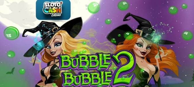 Sloto Cash Casino - 77% Weekend Bonus + 77 Free Spins on Bubble Bubble 2