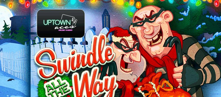 Uptown Aces Casino - 200% Deposit Bonus Code + 130 Free Spins on Swindle all the Way