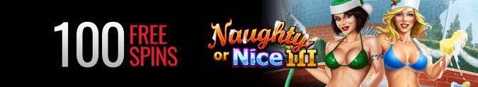 Casino Extreme - 100 Free Spins Bonus Code on Naughty or Nice 3 (this weekend only)