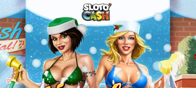 Sloto Cash Casino - 400% Deposit Bonus Code + 40 Free Spins on Naughty or Nice 3