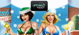 Uptown Aces Casino - 400% Bonus up to $4,000 + 40 FS on Naughty or Nice 3