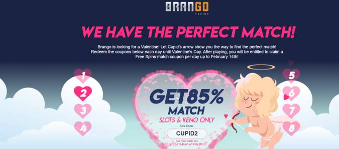 Casino Brango - Deposit $20 and get $60 + 14 FS on Gemtopia (today only)