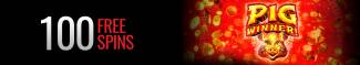 Casino Extreme - 100 Free Spins Bonus Code on Pig Winner (this weekend only)