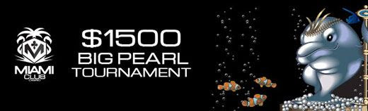Miami Club Casino - $1500 Big Pearl Tournament on Dolphin King February 2019
