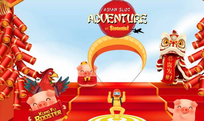 Slotastic Casino - Deposit $25 and get 100 Added Free Spins on Kung Fu Rooster