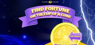 Planet 7 Casino - 275% No Max Bonus Code + 25 Free Spins on Asgard