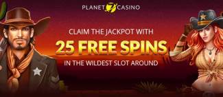 Planet 7 Casino - 25 No Deposit Free Spins Bonus Code on Trigger Happy