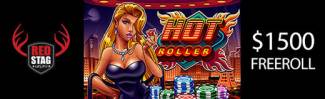 Red Stag Casino - $1,500 FREEROLL Slots Tournament on Hot Roller April 2019