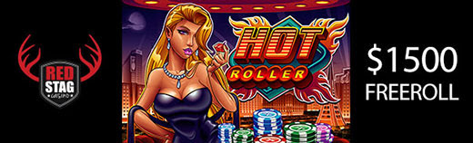 Red Stag Casino - $1,500 FREEROLL Slots Tournament on Hot Roller April 2019