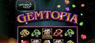 Uptown Aces Casino - Deposit $25 and Get 200 Free Spins on Gemtopia