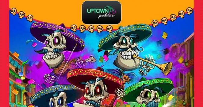 Uptown Pokies - Deposit $25 and get 100 Free Spins on The Mariachi 5