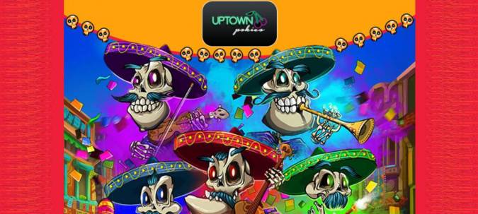 Uptown Pokies - Deposit $25 and get 100 Free Spins on The Mariachi 5