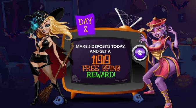 Casino Brango - 5 Halloween Bonuses only today (Day 3)