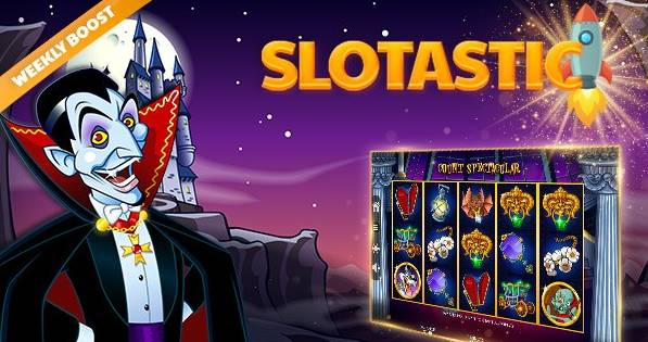 Slotastic Casino - 100% Weekly Bonus Code + 33 FS on Count Spectacular