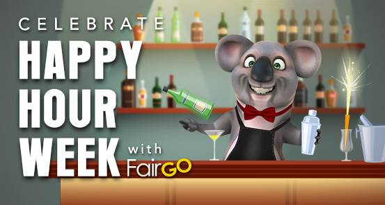 Fair Go Casino - 2-4-1 drinks at Fair Go cocktail bar!