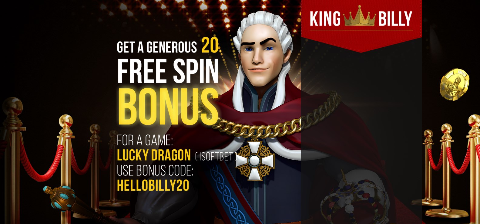 king billy no deposit bonus