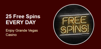 Grande Vegas Casino - 25 Daily Free Spins on Bubble Bubble 2