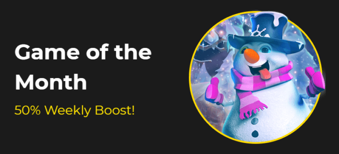 Slotastic Casino - 50% Deposit Bonus Code + 10 FS on Snowmania December 2019