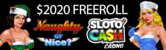Sloto Cash Casino - 2020 New Year's Freeroll Tournament