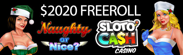Sloto Cash Casino - 2020 New Year's Freeroll Tournament