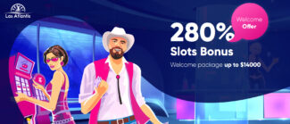 Las Atlantis Casino - Exclusive 280% Welcome Package up to $14,000