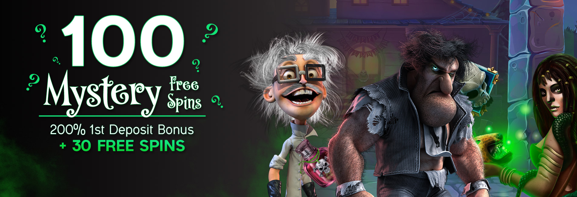 Vegas Crest Casino Exclusive 100 No Deposit FS on Mystery + 200