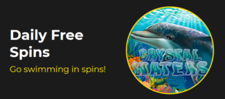 Slotastic Casino - up to 50 daily Free Spins on Crystal Waters