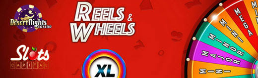 Slots Capital Casino - $15 Free Chip on Reels and Wheels XL + 400% Bonus up to $4,000