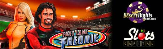 Slots Capital Casino - $15 Free Chip on Fast Lane Freddie + 400% Bonus up to $4,000