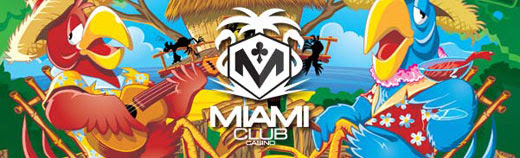 Miami Club Casino - 20 No Deposit FS Bonus Code on Parrot Party July 2021
