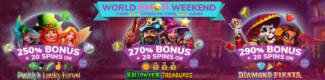 World Emoji Weekend @ 11 RTG Casinos (this weekend only)