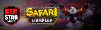 Red Stag Casino - $10 Free Chip on Safari Stampede + 500% Deposit Bonus up to $1,000