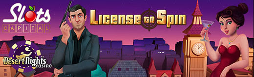 Slots Capital Casino - $15 Free Chip on License to Spin + 400% Bonus up to $4,000