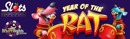 Slots Capital Casino - $10 Free Chip on Year of the Rat + 400% Bonus up to $4,000