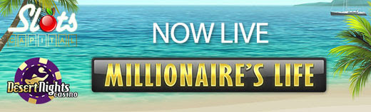 Slots Capital Casino - $10 Free Chip on Millionaires Life + 400% Bonus up to $4,000