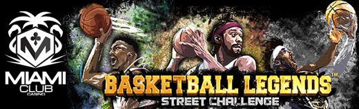 Miami Club Casino - $10 Free Chip on Basketball Legends: Street Challenge + 400% Welcome Bonus