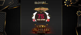 SlotsWin Casino - Exclusive 75 No Deposit FS Bonus Code on Achilles Deluxe